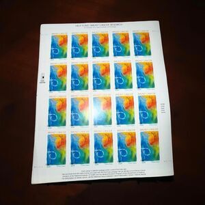 MNH ‘04 US Scott #3904 Robert Penn Warren Pane of 37 Cent Pane of 20 Stamps NEW